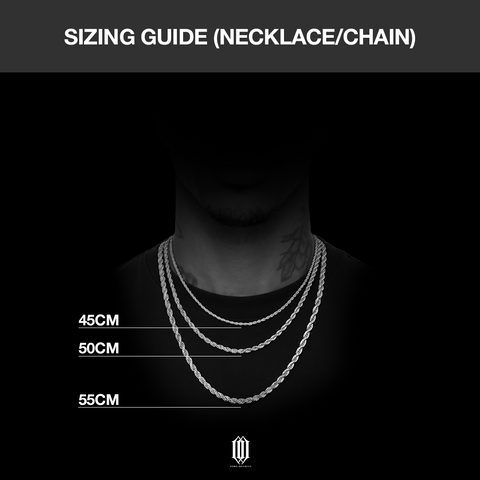 Chrono Royale Necklace - White Gold