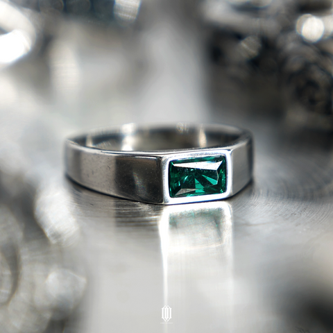 Plain Jane Emerald Cut Ring