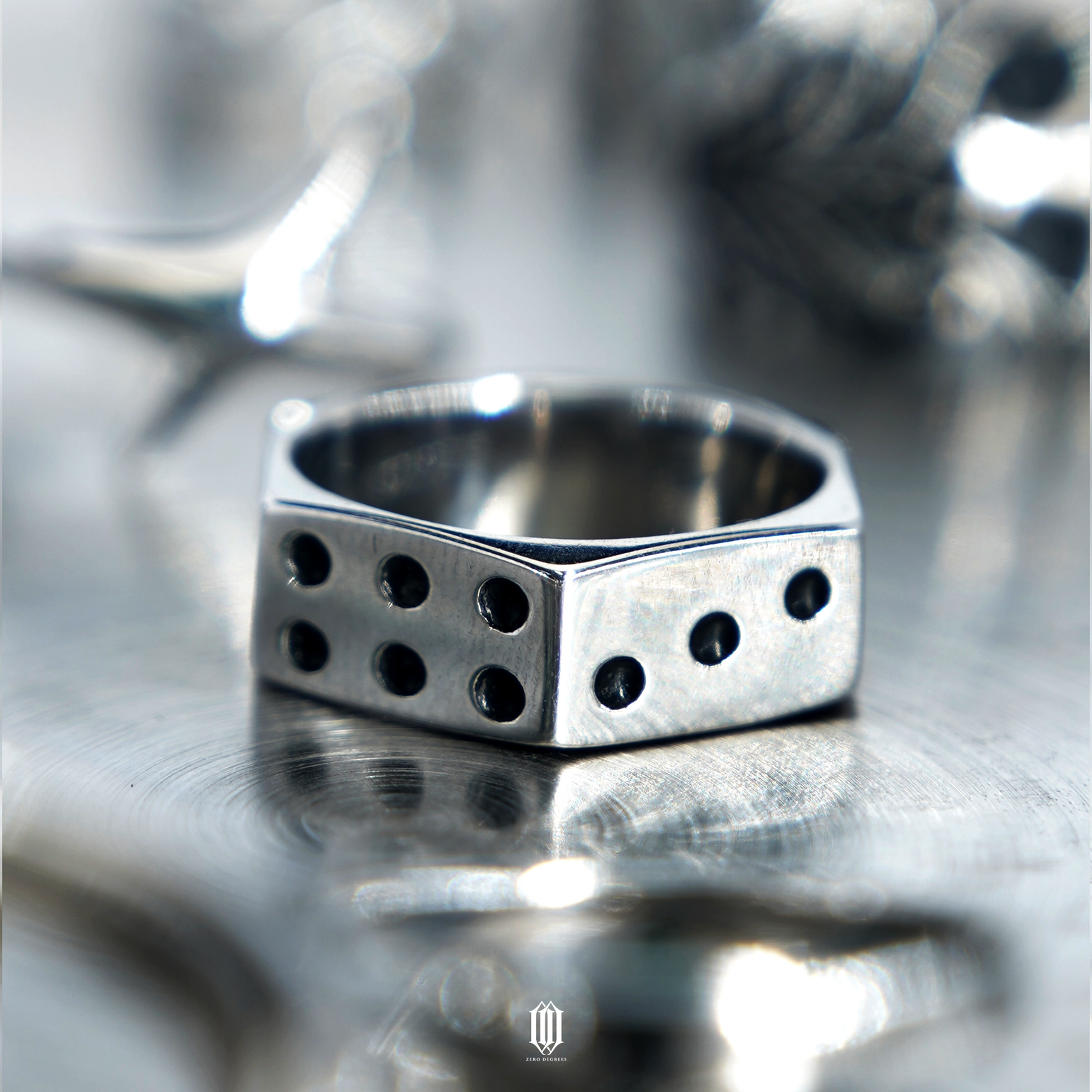 Plain Jane Dice Ring – Zero Degrees°C Jewelry
