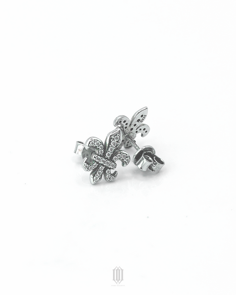 VVS Fleur De Lis Moissanite Earstuds