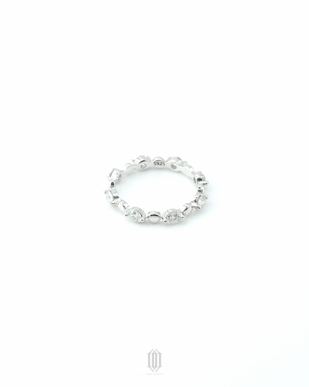 VVS Moissanite Althea Ring - White Gold