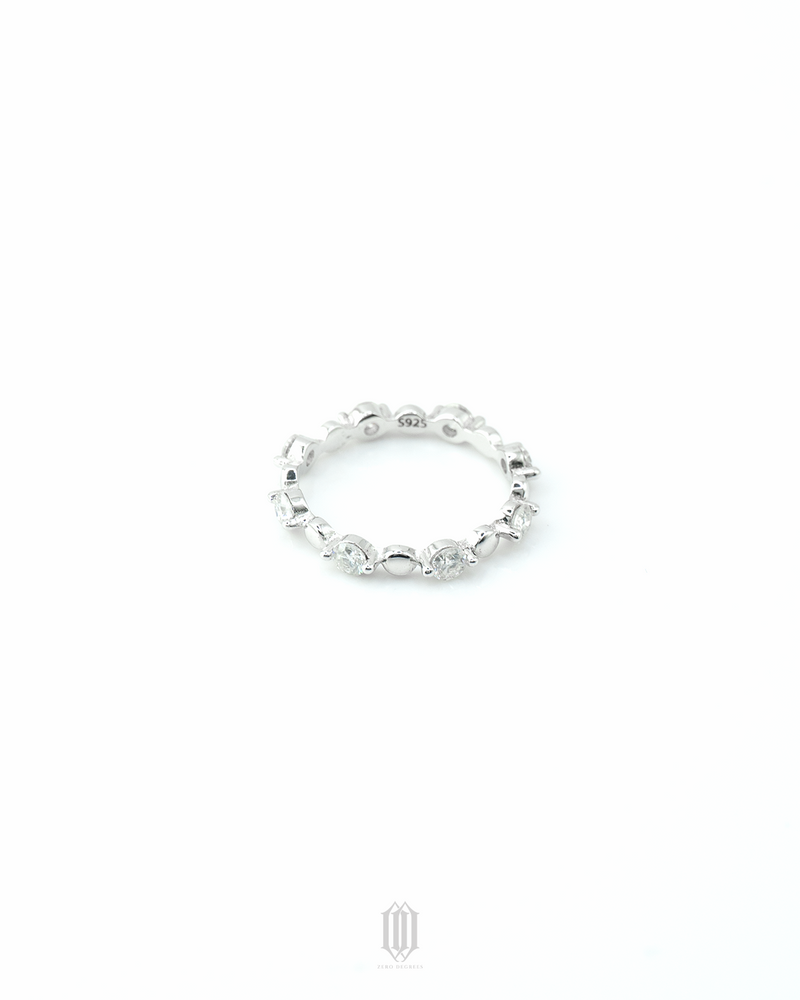 VVS Moissanite Althea Ring - White Gold