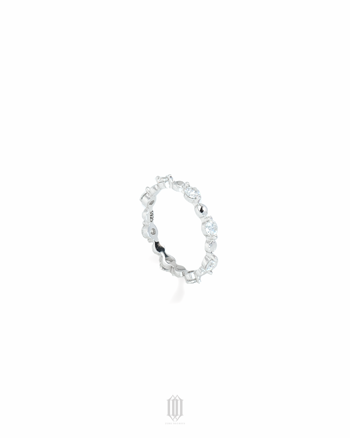 VVS Moissanite Althea Ring - White Gold