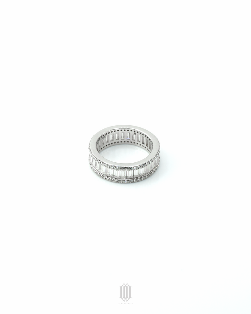 VVS Moissanite Baguette Band Ring