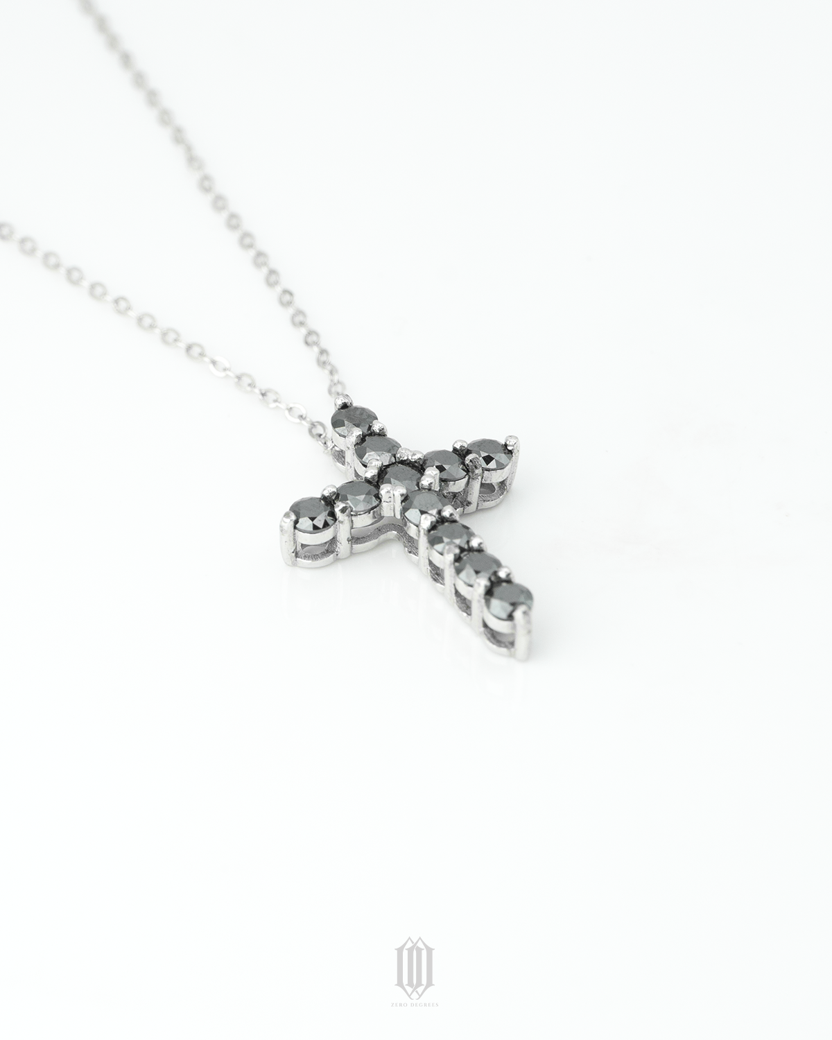 Moissanite Cross Pendant