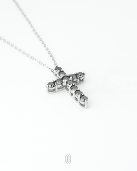 Moissanite Cross Pendant