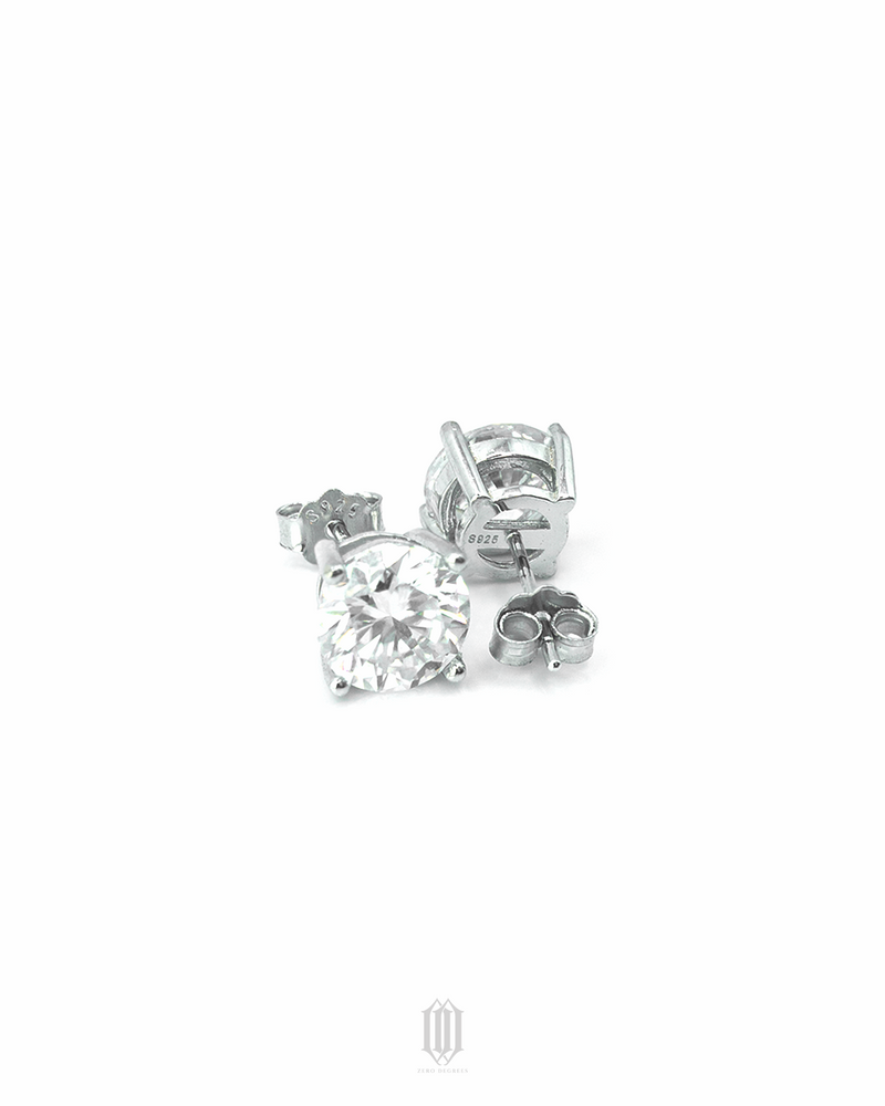 VVS Moissanite Ear Studs