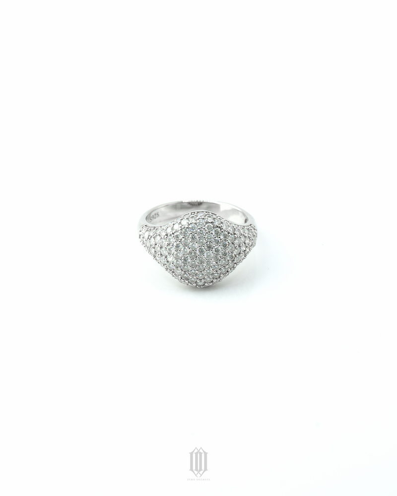 VVS Moissanite Signet Ring