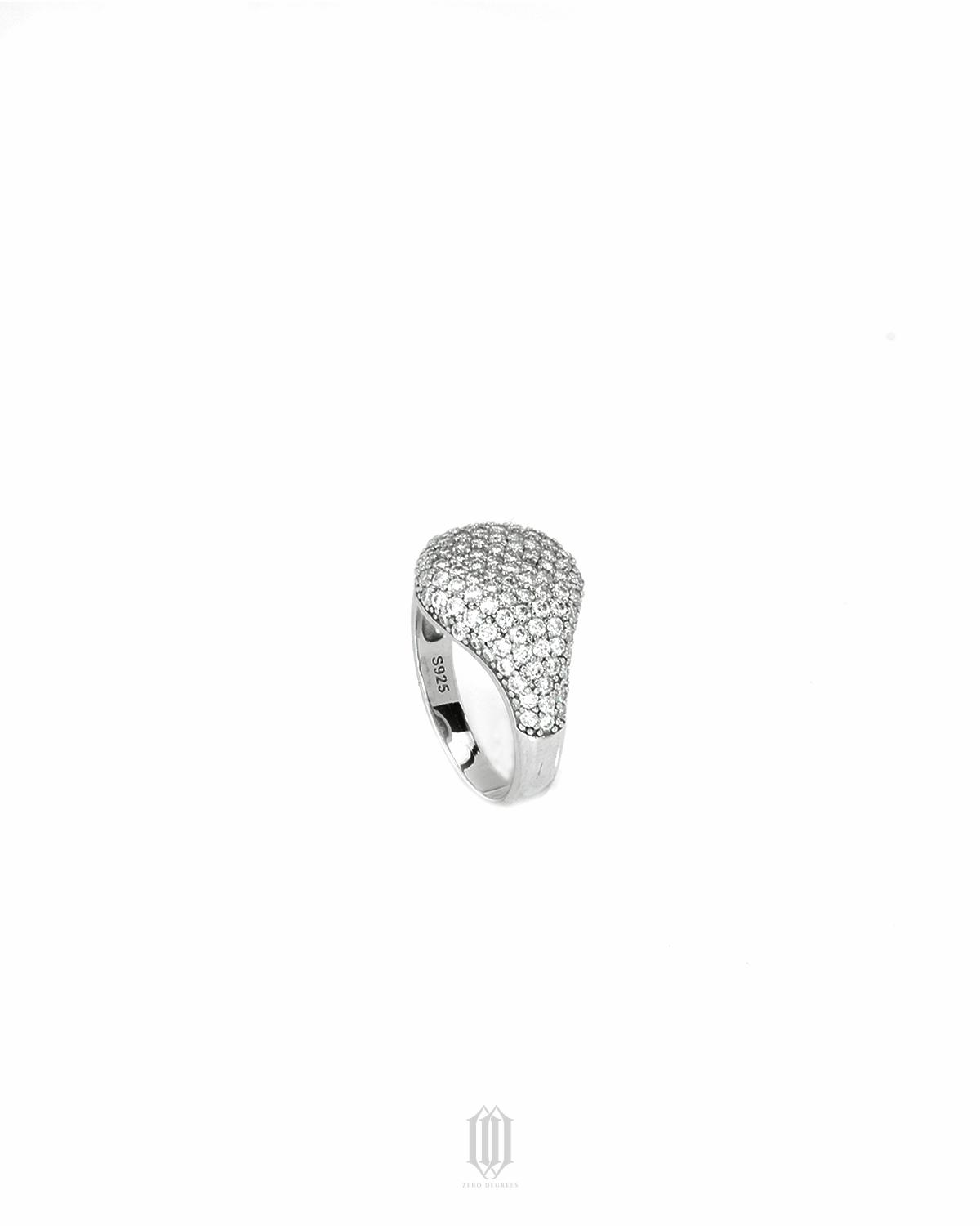 VVS Moissanite Signet Ring