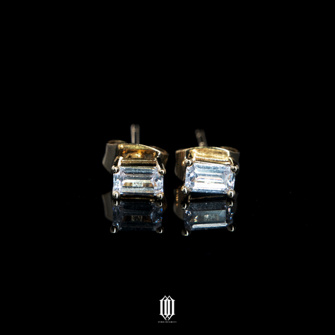 Zero Degrees Baguette Earstuds