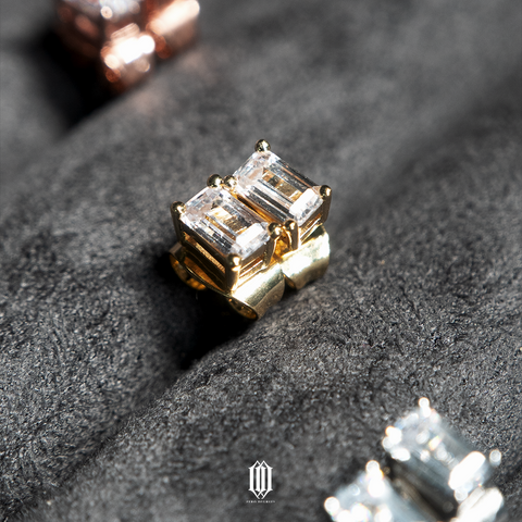 Zero Degrees Baguette Earstuds