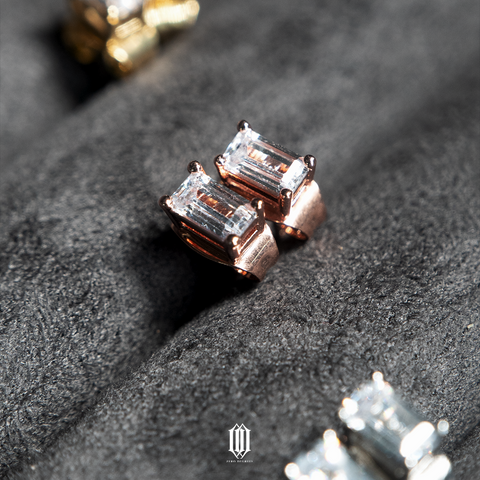 Zero Degrees Baguette Earstuds