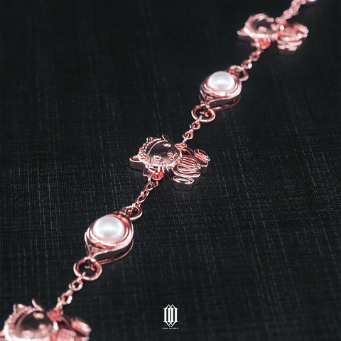 Midlyfe X Zero Degrees Teletext Bracelet - Rose Gold (F&F)