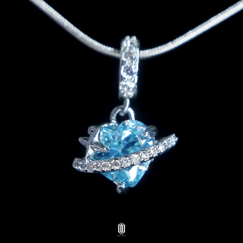 Mix & Match Mini Blue Heart Charm