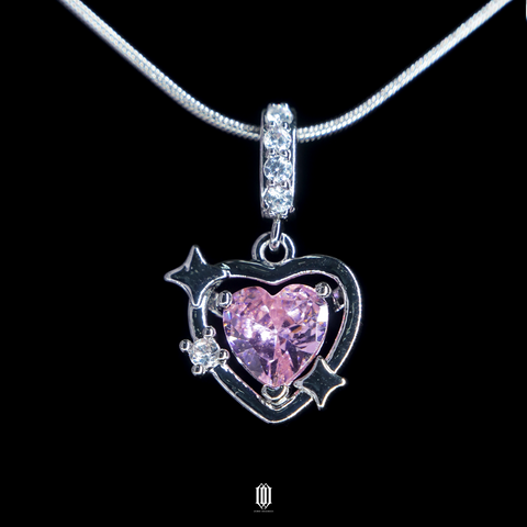 Mix & Match Mini Pink Heart Charm