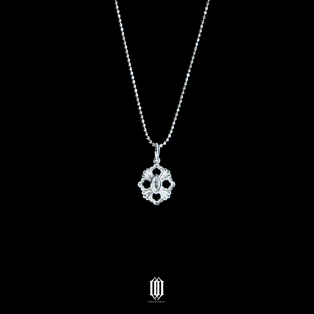 S925 Imperial Bezel Set Pendant（PRE-ORDER）