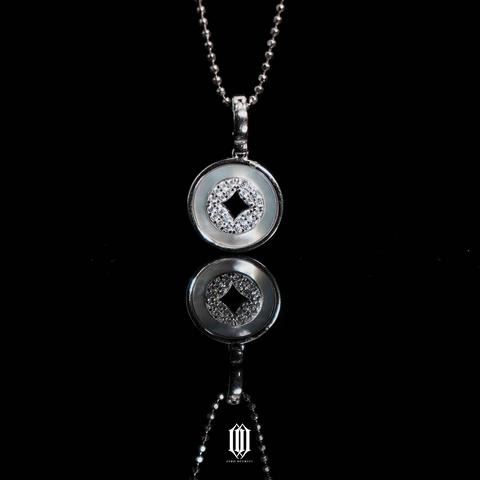 S925 Mini Lucky Coin Pendant