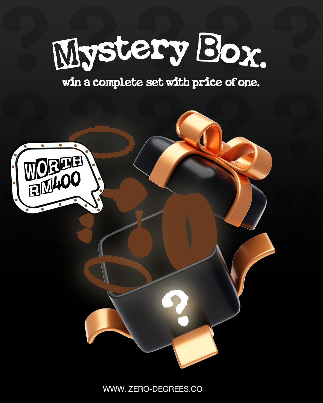 Zero Degrees Mystery Box / Blind Box ( Limited Deal )