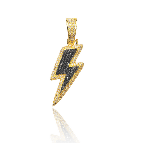 Bolt Pendant - Gold