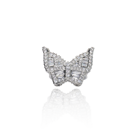Butterfly Effect Ring - White Gold