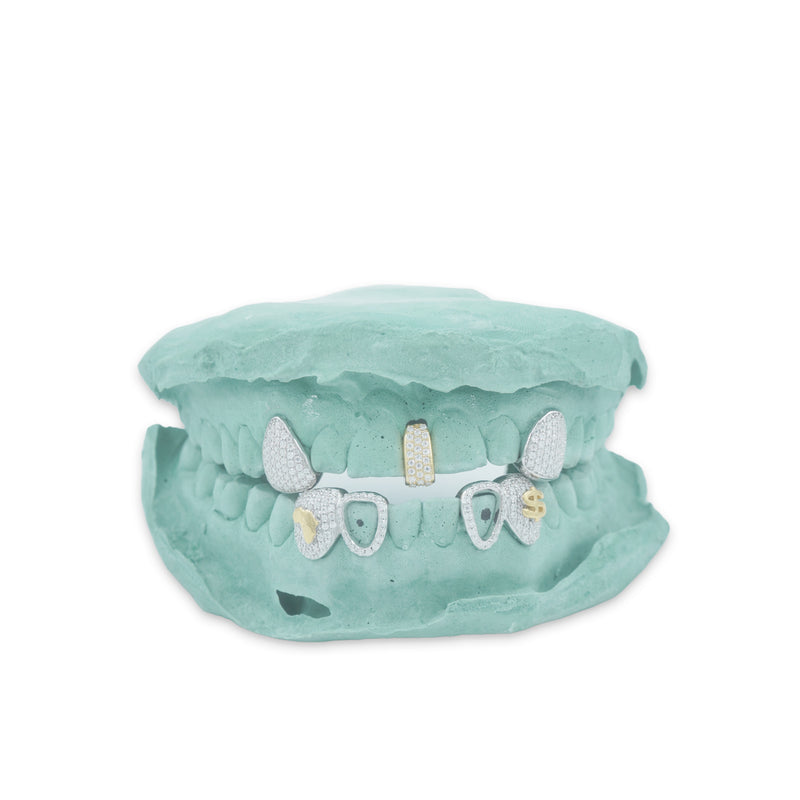Custom 6 Cap & Gap Filler Grillz