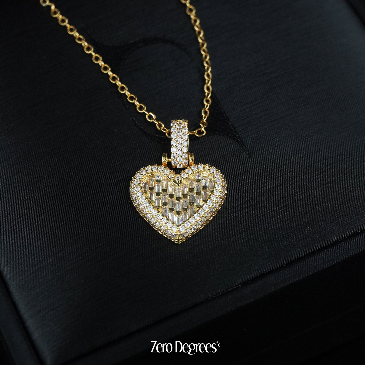 Mini Heart Pendant - Gold