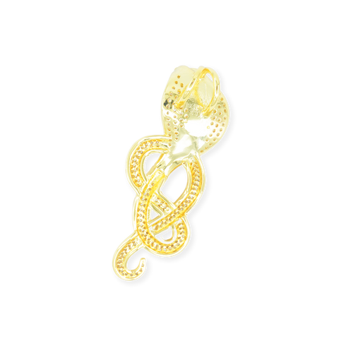 Cobra Pendant - Gold