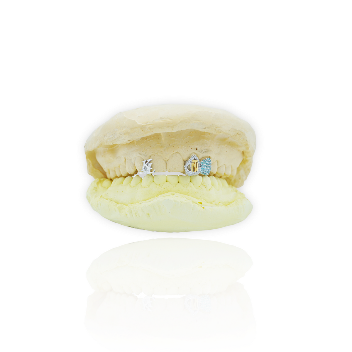 Custom 2 Cap & Gap Filler Grillz