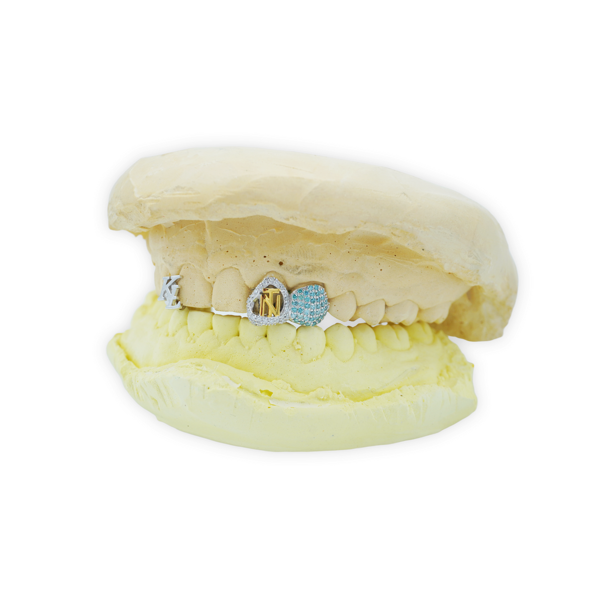 Custom 2 Cap & Gap Filler Grillz